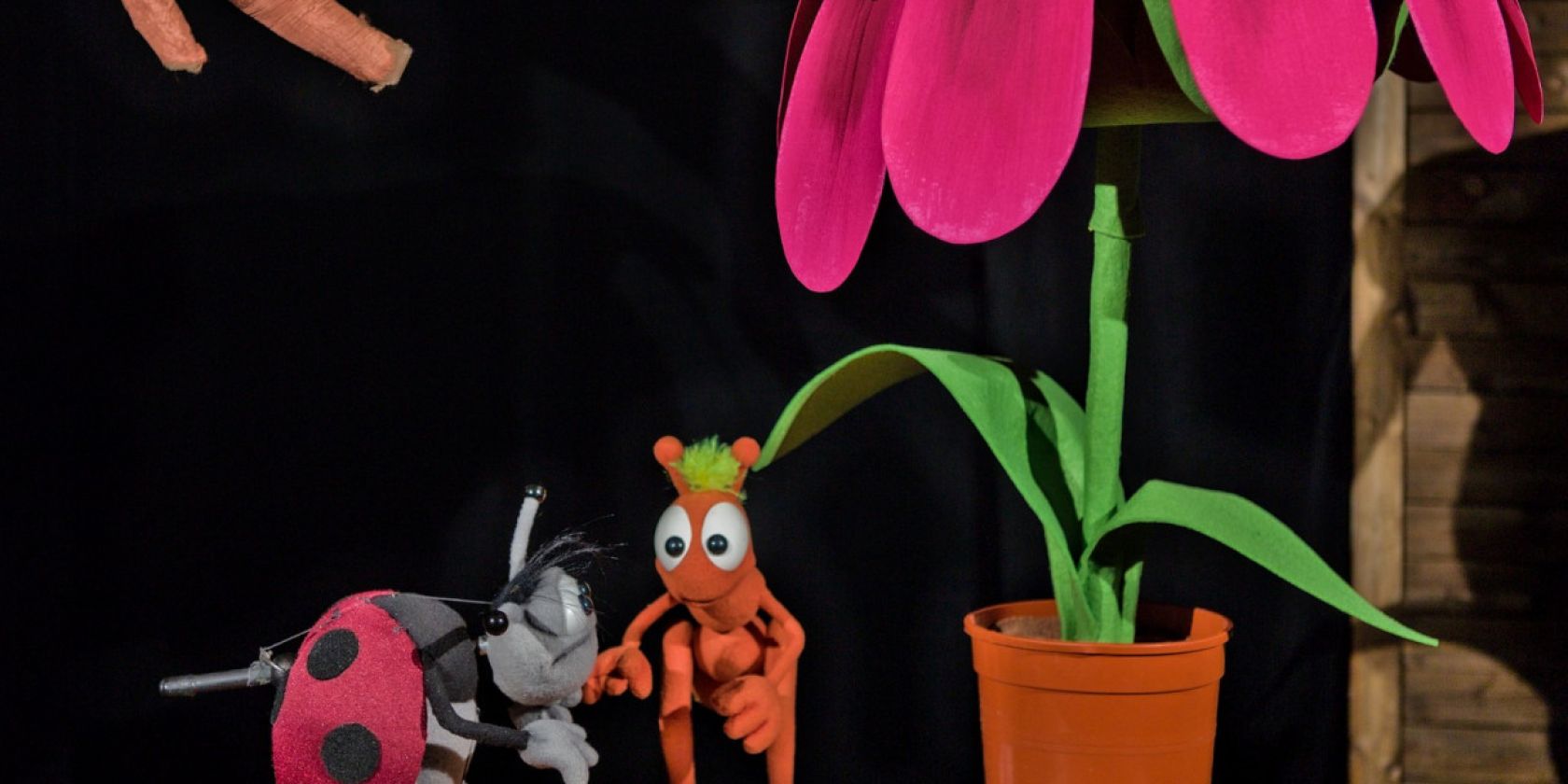 Prinzessin auf der Blume, © Kindertheater Holzwurm