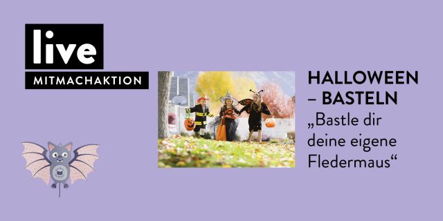 LIVE_Veranstaltungen_Reservix_Banner_Mitmachaktion_Halloween_Basteln_2160x1080_3, © H. Hugendubel & Co. KG