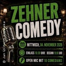 Zehner Comedy, &copy; links im Bild