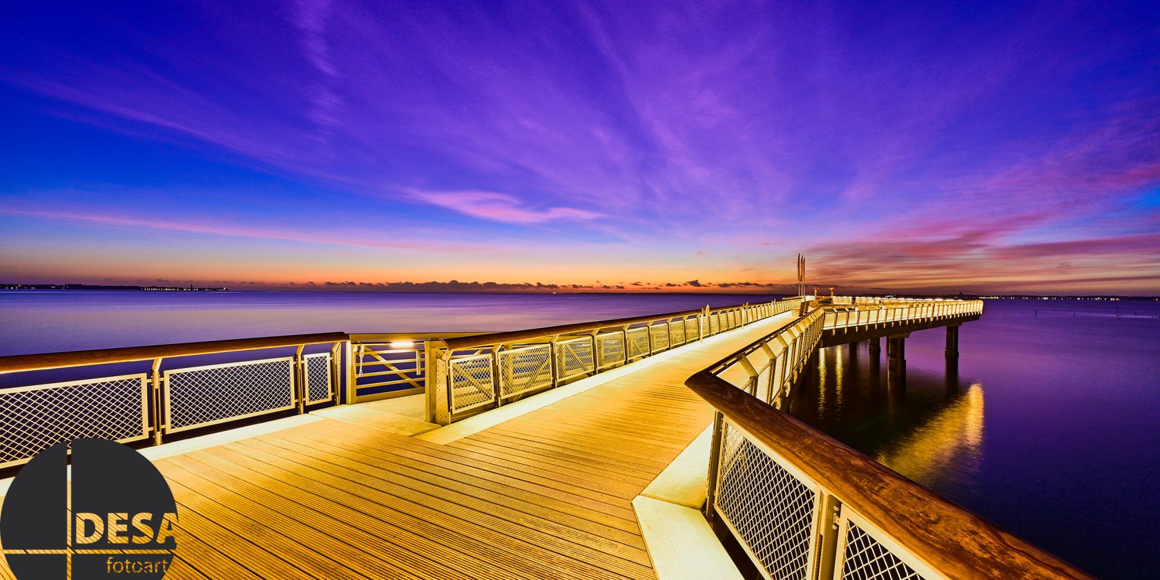 Seebr&uuml;cke Haffkrug, &copy; Detlev Sarau / DESAfotoart