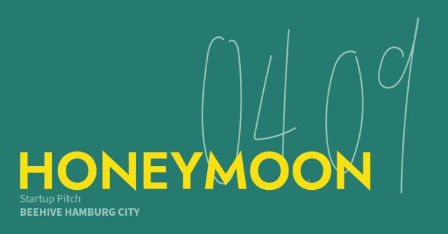 Honeymoon Startup Pitch in Hamburg, © Beehive Coworking