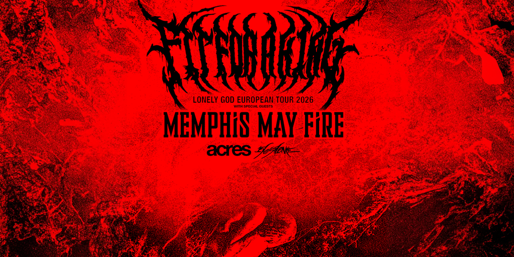 Fit For A King - Lonely God EU/UK Tour 2026, &copy; links im Bild