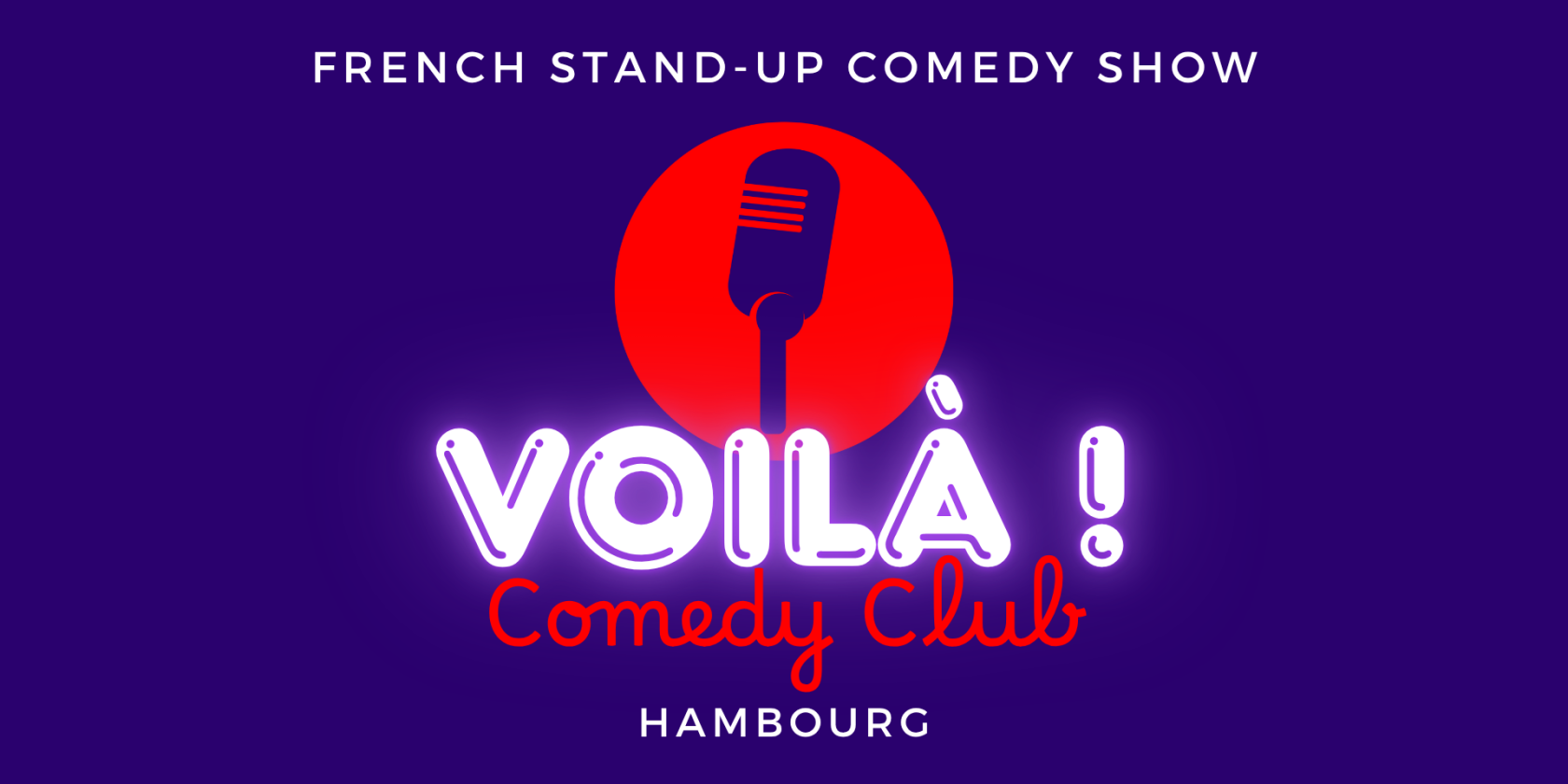 Voil&agrave;! Comedy Club Logo, &copy; Voila Comedy Club