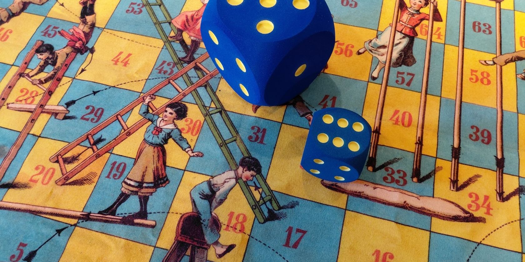 Spiel mit dem Gl&uuml;ck - Gesellschaftsspiele aus drei Jahrhunderten, &copy; felto - Filzwelt Soltau gGmbH