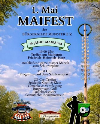 Maifeier-2026, &copy; B&uuml;rgergilde Munster e.V.