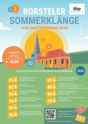 Borsteler Sommerklänge 2025, © Borsteler Kirche
