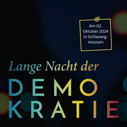 Lange Nacht der Demokratie, © Dr. Hauke Petersen Stellvertreter des Landesbeauftragten für politische Bildung