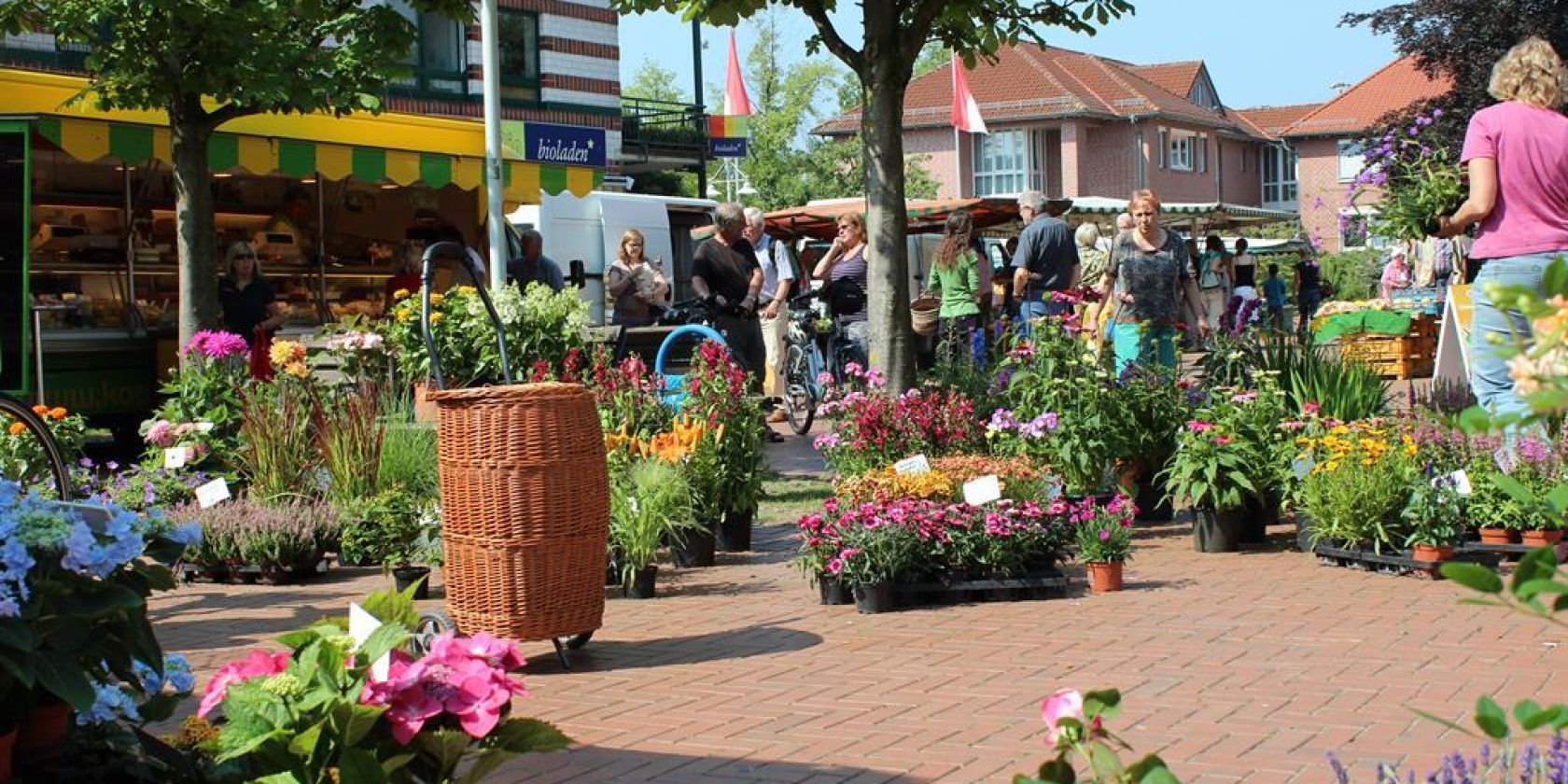 Wochenmarkt, &copy; Stadt Schneverdingen