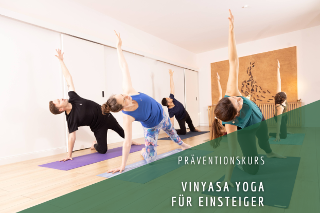 Präventionskurs Vinyasa Yoga für Einsteiger, © Mattenplatz