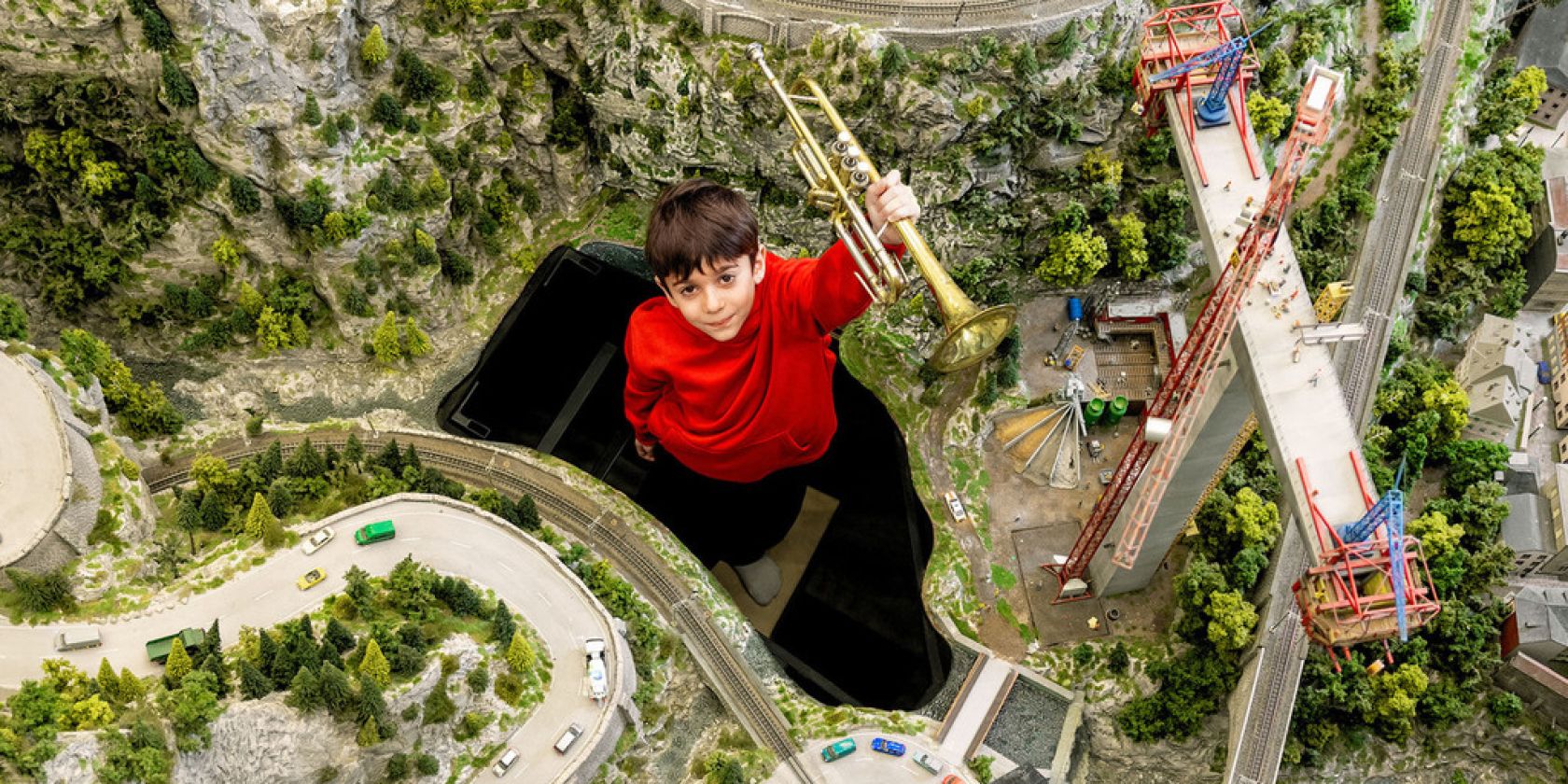 Stockhausen f&uuml;r Kinder: Michaels Reise, &copy; Bildrechte &uuml;ber Hamburgische Staatsoper