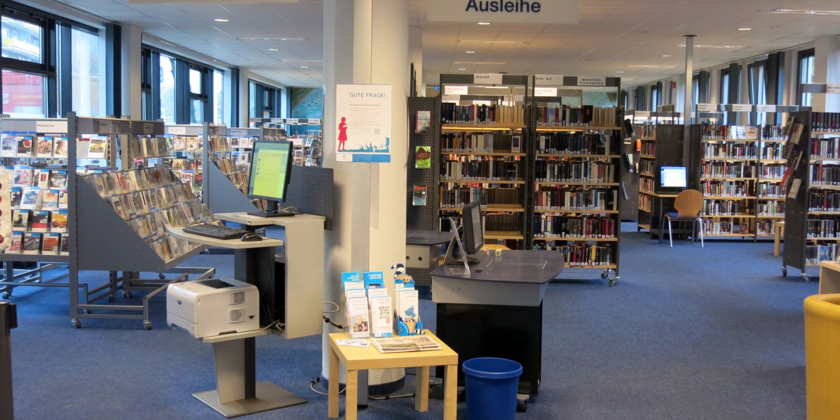 Die Bücherhalle Wandsbek, © Bücherhallen Hamburg