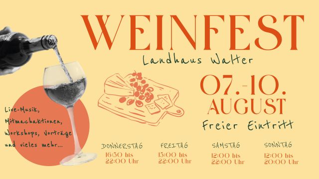Weinfest, © Landhaus Walter