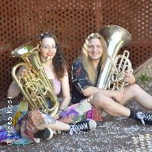 Nina Tajč (Euphonium), Gašper Gortnar (Tuba), Yoko Aoki (Klavier), © links im Bild