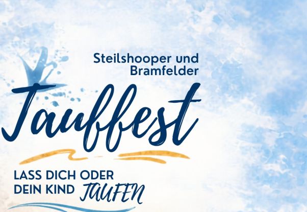 Tauffest, &copy; Kirche Bramfeld