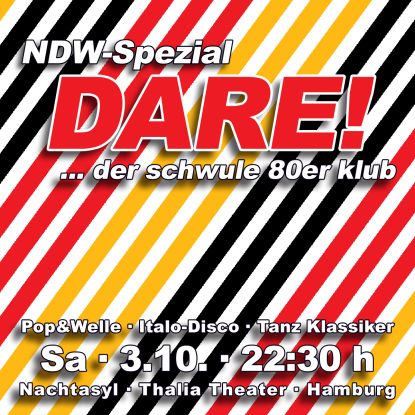 DARE! - NDW Spezial - 3.10.2026, &copy; Frankie Dare