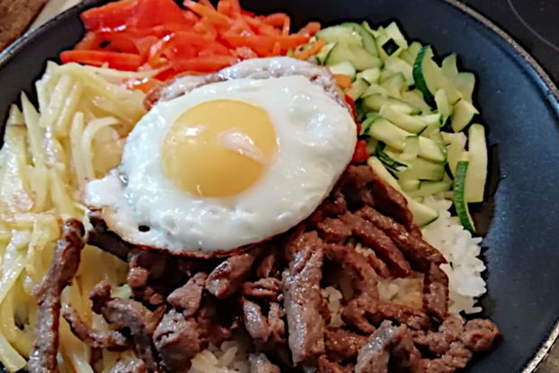 Bibimbab - die klassische koreanische Bowl, © Eng Nai Beyer