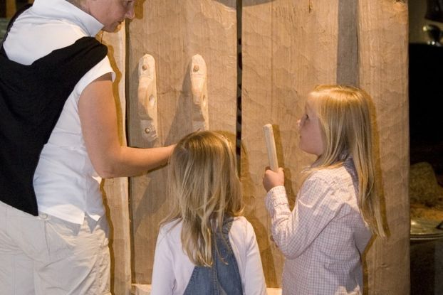 In der Archäologischen Dauerausstellung, © Archäologisches Museum Hamburg