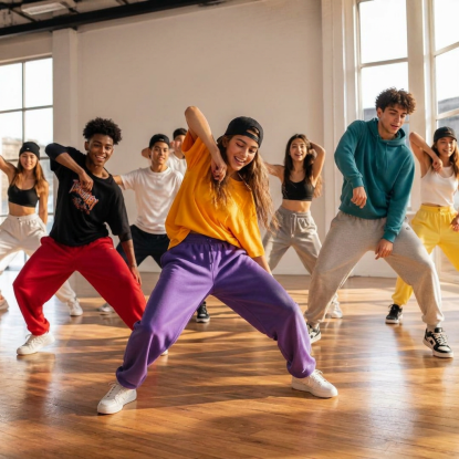 dance4fun_teens_koerber-stiftung-ki-generiert, &copy; K&ouml;rber-Stiftung KI-generiert