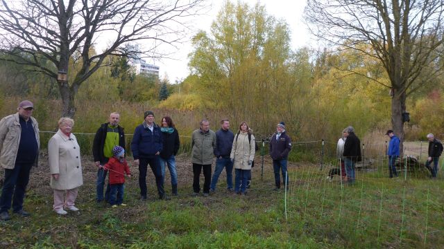 Wanderung im Obst-Biotop an der Trave