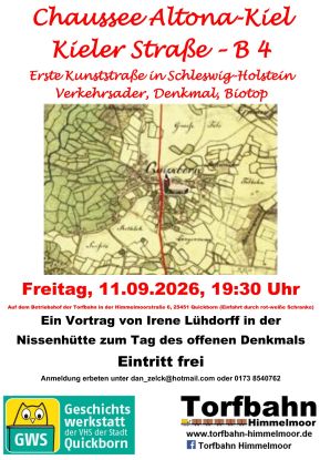 Alte Karte von Quickborn, &copy; Geschichtswerkstatt Quickborn