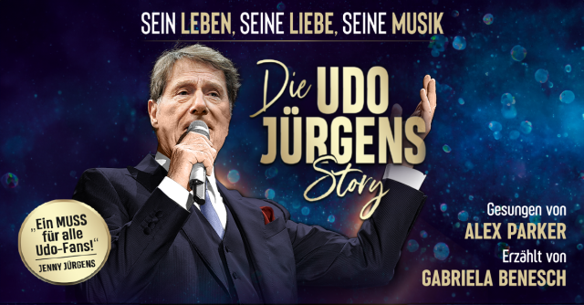 Die Udo J&uuml;rgens Story - Mit Gabriela Benesch & Alex Parker, &copy; links im Bild
