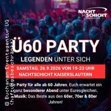&Uuml;60 Party - Legenden unter sich, &copy; links im Bild