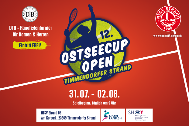 12. OstseeCup Open, &copy; NTSV Strand 08-Tennisabteilung