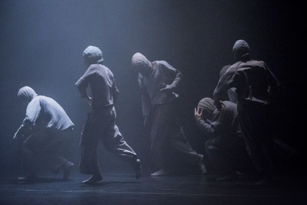 Excerpt from the performance BLKDOG., &copy; Camilla Greenwell