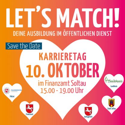 LET'S MATCH! Deine Ausbildung im öffentlichen Dienst, © Stadt Soltau