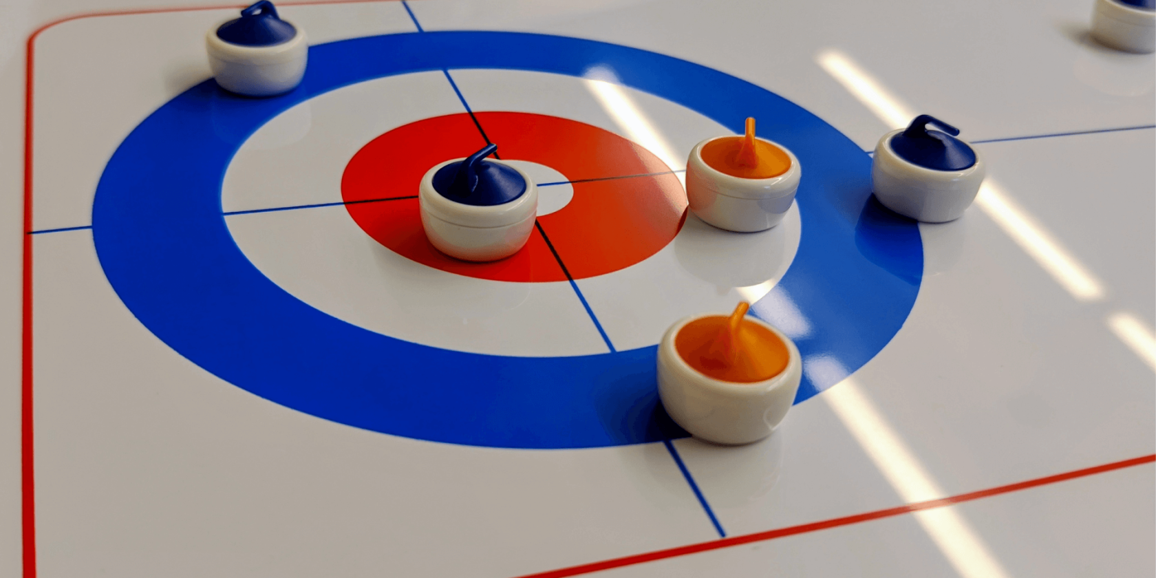 Tisch-Curling in der B&uuml;cherhalle, &copy; B&uuml;cherhallen Hamburg