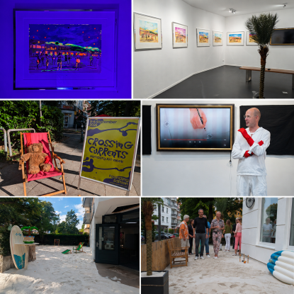 STRANDGALERIE VIERCKE | BEACHPARTY INSTALLATION, &copy; image-copyright-de
