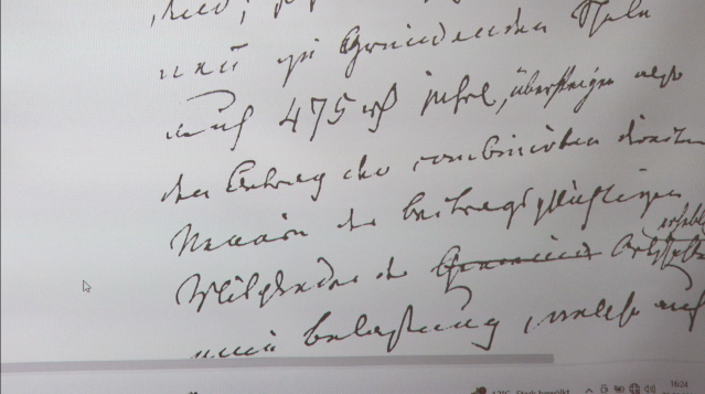 Lesen alter Schriften, © Geschichts- und Museumsverein Buchholz und Umgebung e.V