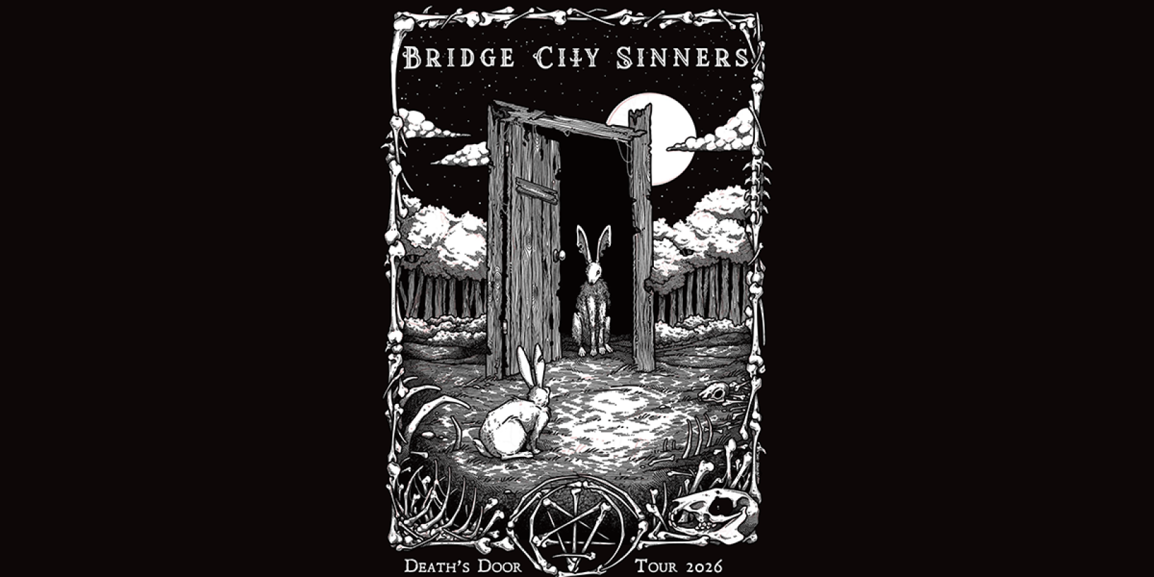Bridge City Sinners - Death's Door Tour 2026, &copy; links im Bild