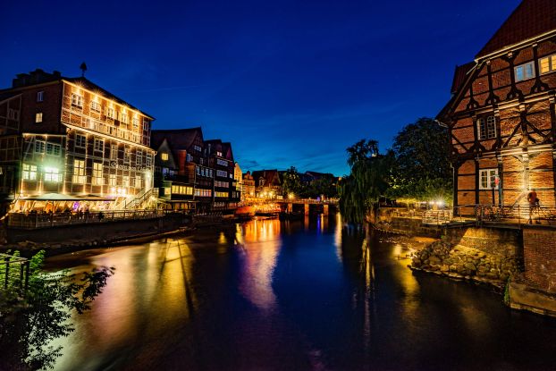 Nachtfotografie Lüneburg, © diefotomanufaktur