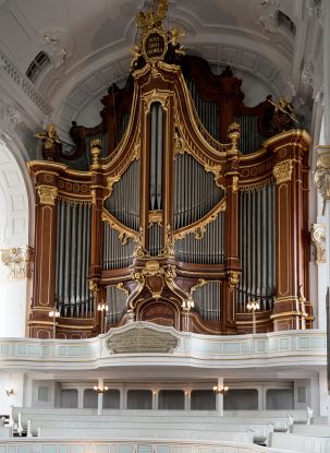 Große Orgel / Steinmeyer, © St. Michaelis