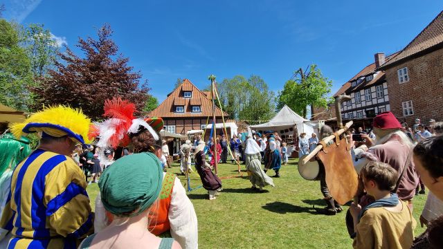 Walpurgisfeier und Burgfest auf Burg Bodenteich, &copy; Kurverwaltung Bad Bodenteich , T. Nowotny