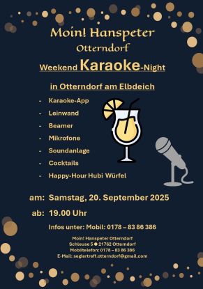 Weekend Karaoke-Night, © Moin! Hanspeter Otterndorf