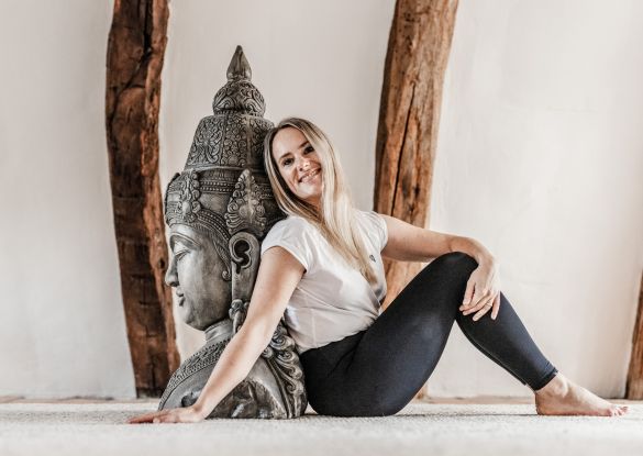 Yoga-Coach Nina Eickhoff, © Nina Eickhoff