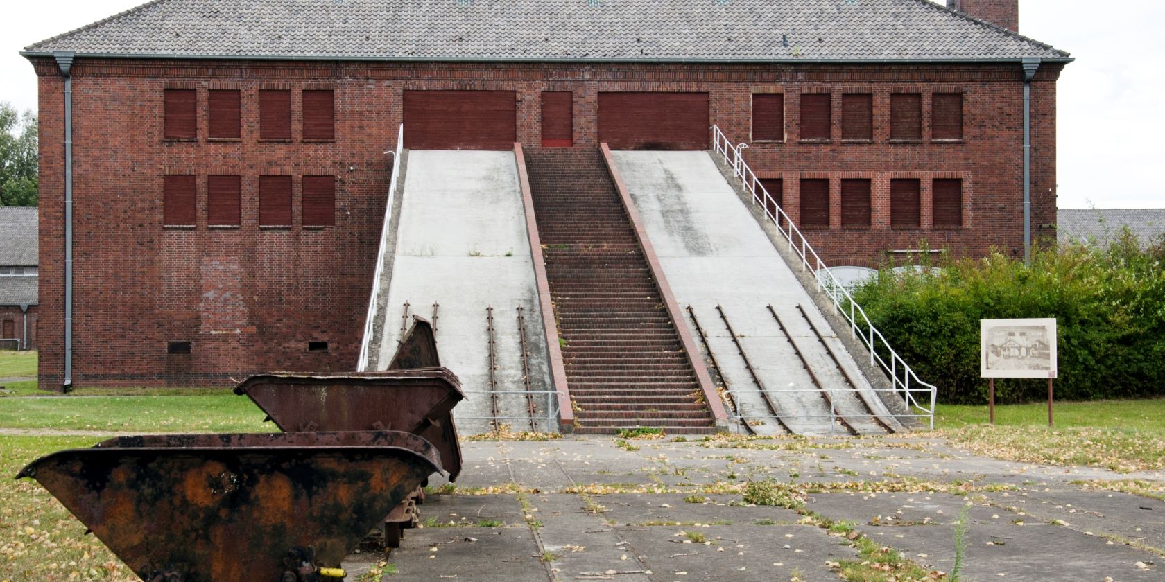 Ehemaliges Klinkerwerk in der KZ-Gedenkstätte Neuengamme, © KZ-Gedenkstätte Neuengamme (Emily Mohney)