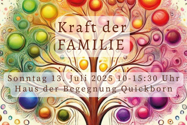 Kraft der FAMILIE vielfältiges Programm (für Erwachsene) (Rechteckiger Sticker (Querformat)), © Darja Hentschel