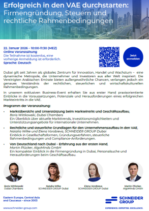 agenda2, &copy; SCHNEIDER GROUP