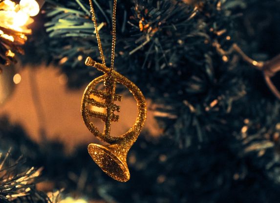 Horn am Tannenbaum, &copy; Benkamin Wiens, pixelio