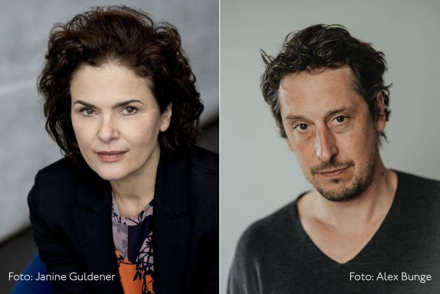 Zu Gast bei Salomon Heine, © Zu Gast bei Salomon Heine mit Barbara Auer (Foto: Janine Guldener) und Hans Löw (Foto: Alex Bunge)