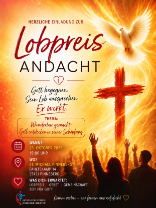 Lobpreisandacht, &copy; Bild mit KI erstellt