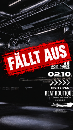 Flyer der Veranstaltung, &copy; Beat Boutique