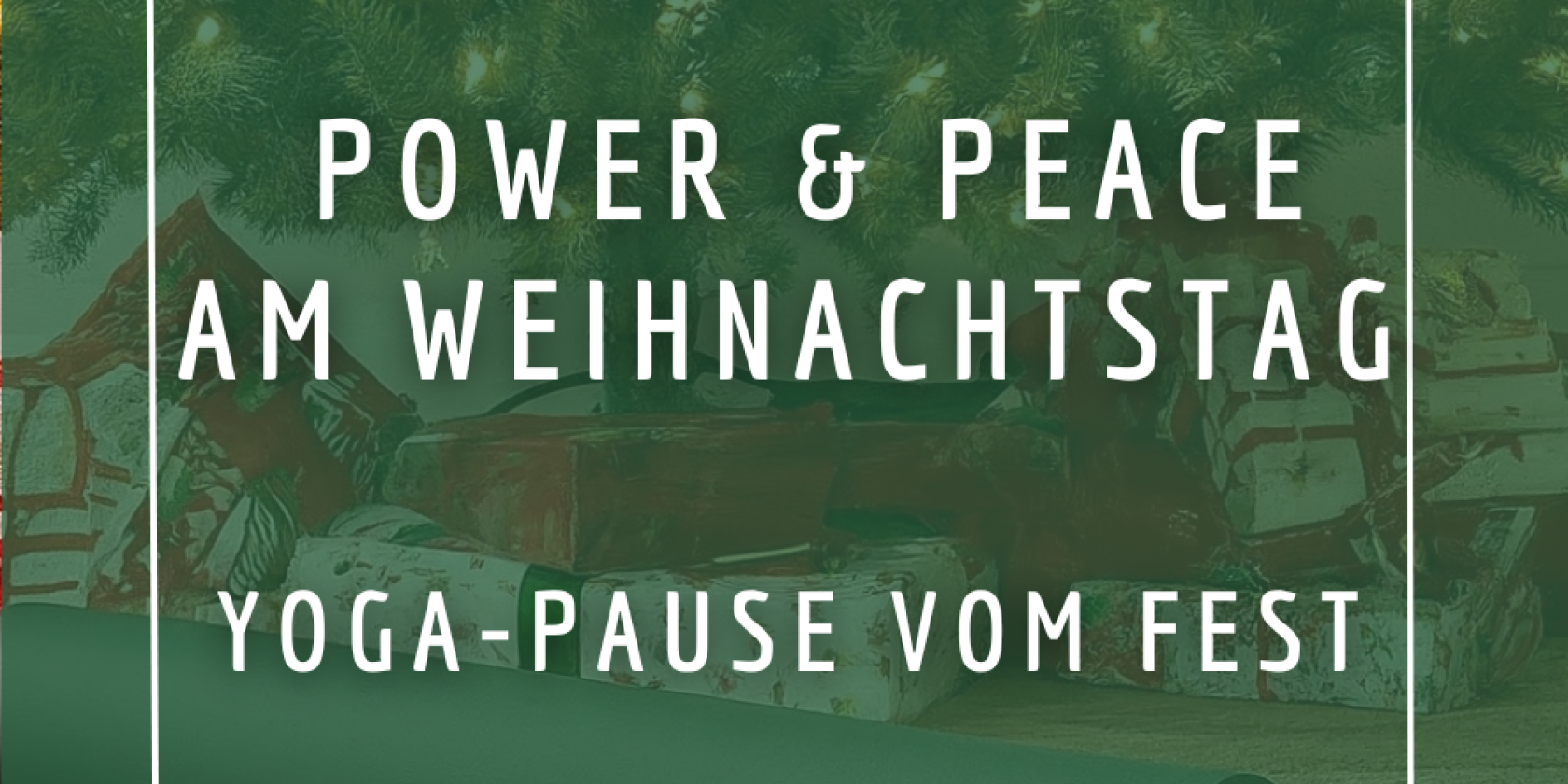 Power & Peace am Weihnachtstag, © Mattenplatz