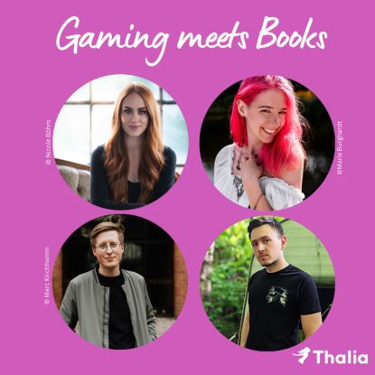 Gaming Meets Books: Lesung & Talk mit Anabelle Stehl, Liza Grimm, Mikkel Robrahn und Creepypastapunch, Quelle: Reservix