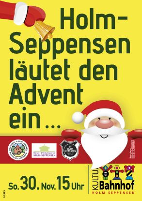 Holm-Seppensen läutet den Advent ein, © Förderverein Kulturbahnhof Holm-Seppensen e.V.