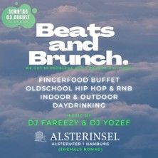 Beats and Brunch @ Alsterinsel Hamburg, © links im Bild