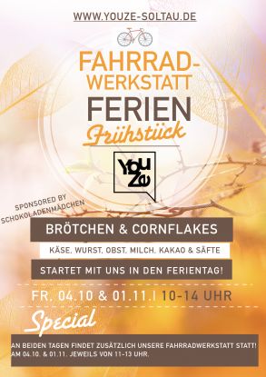 Ferienfrühstück mit Fahrradwerkstatt, © YouZe Soltau